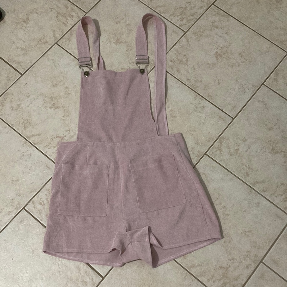 SHEIN small, pink overalls